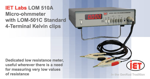 Amtest-TM IET Labs LOM-510A  nagypontosságú mikroohm mérő product image 1