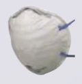 3M 8810 csészeformájú légzésvédő product image