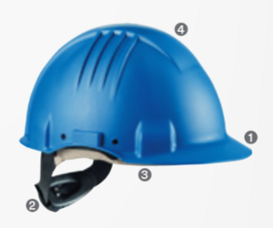 3M G3501 Ipari védősisak magas hőmérsékletű alkalmazásokra product image 1