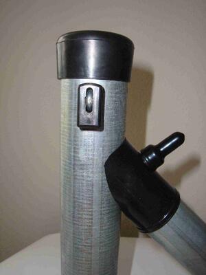 FÖLDVÁR-RUBBER Horganyzott oszlop és támaszoszlop product image 2