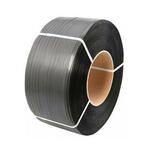AMCO Csomagolástechnika Pántszalag, PP, műanyag, fekete, 12mm, 2000m/tekercs, 0,7mm, 9,7kg/tekercs product image