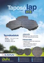 Karsai Kültéri Műanyag Térburkolat - Taposó 415 product image