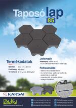 Karsai Kültéri Műanyag Térburkolat - Taposó85 product image