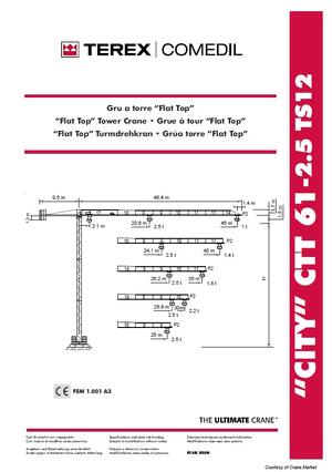 Terex Comedil CTT61 product image 1