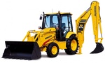 Komatsu WB97R-5 product image 1