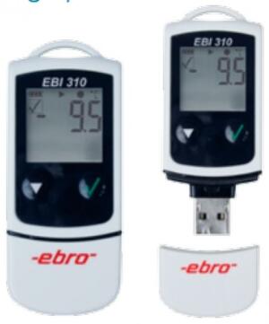 Ebro EBI 310 precíziós hőmérsékleti adatgyűjtő (beépített érzékelővel) product image 1