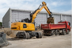 LIEBHERR A 924 Litronic gumikerekes markológép product image 3