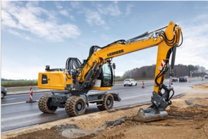 LIEBHERR A 924 Litronic gumikerekes markológép product image 2