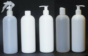 Polikróm 1/2 L-es hengeres HDPE flakon product image 1