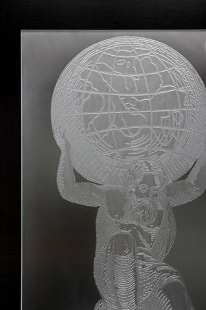 Rákosy Glass Homokfúvott, savmart üveg product image 4