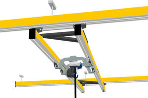 Abus Kétfőtartós függődaru ZHB product image 1