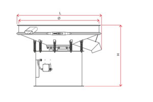 EuroTechnika 2000 Vibrációs savószűrő 1200 product image 2