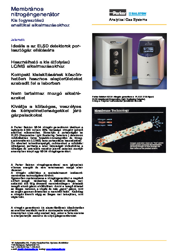 Membrán N2 generátor-HU.pdf