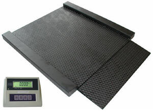 KPZ 2dn raktári lap- vagy kocsi mérleg  -  rozsdamentes cél product image 1