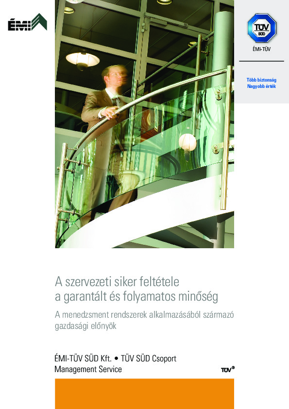 ISO 14001 rendszertanúsítás