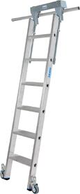 Stabilo Lépcsőfokos polclétra, cső vezetősínnel product image 