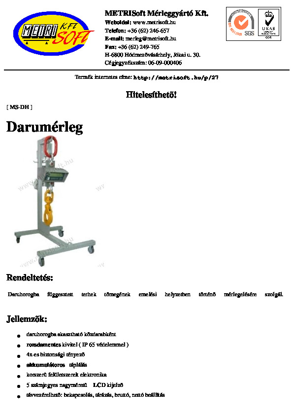 Darumérleg