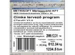Metrisoft Mérlegelő és címkéző program product image 2