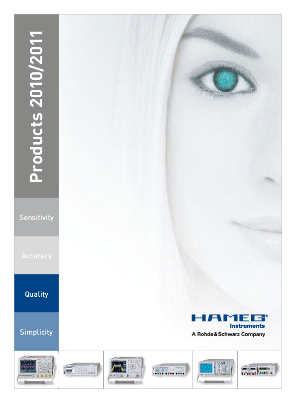 HAMEG katalógus 2011