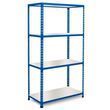  Fém polcállványok Rapid 2, 160 x 152,5 x 61, 80 kg/polc, 4 laminált polcok, kék product image