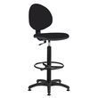  Stella magasított munkaszék csúszótalpakkal, fekete product image