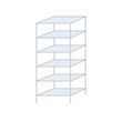  Ogmios fém polcállvány, alapkivitel, 250 x 100 x 60 cm, 1700 kg, 6 polc, horganyzott product image