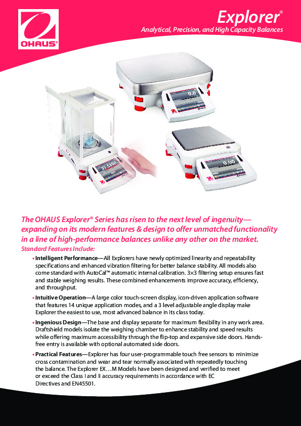 Alföldi Mérleg Kft. Ohaus Explorer prospektus eng.pdf