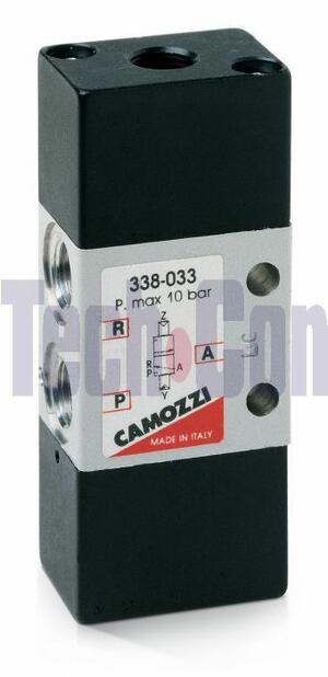 Camozzi 3/2-es 1/8-os pneumatikus szelep 338-033 product image 1