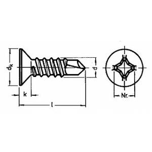 Önfúró lemezcsavar ajánlatkérés