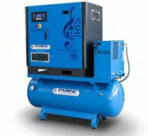 PARISE MLX 4 S270-D-I-08 alapgép + 270 l tartály + Inverter + hűtveszárító product image 1