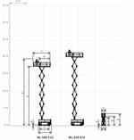 Holland Lift HL 220E12 speciális ollós emelő product image