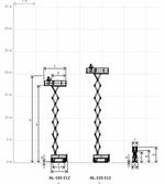 Holland Lift HL190E Elektromos Ollós szerelő munkaállvány product image