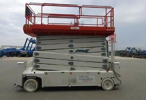 PB S225 12 ES Elektromos ollós szerelő munkaállvány product image 2