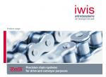 IWIS, FLEXON Görgős lánc product image 1