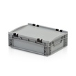 Euro 3871 műanyag tároló doboz fedéllel product image