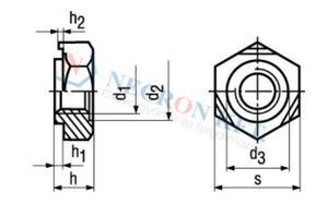 Necron NCN 193 - Hatlapú hegeszthető anya product image 2