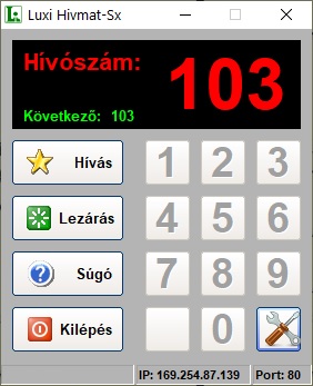 LUXINFO SX rendszer Natív hívórendszer vezérlő alkalmazás product image 1