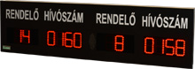LUXINFO CND-312-R224R Egymás melletti számokat kijelző product image 1