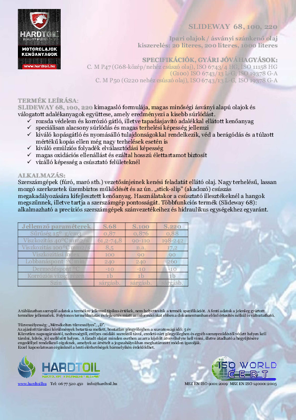 385_Termeklap-Hardt_Oil-SLIDEWAY_68-100-220_1.pdf