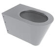 Green Clean rozsdamentes acél wc csésze, fali, hátsó kifolyású GCV00043 product image