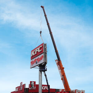 Reklám totemoszlop ajánlatkérés