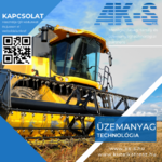 AK-S Kft. Mezőgazdasági és közforgalmú üzemanyagkút - alkatrész - szerviz - tervezés - telepítés - hatósági ügyintézés product image