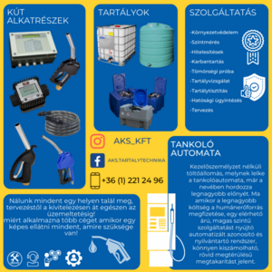 AK-S Kft. Mezőgazdasági és közforgalmú üzemanyagkút - alkatrész - szerviz - tervezés - telepítés - hatósági ügyintézés product image 2