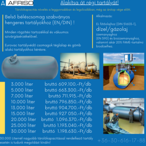 Afriso Tartálybélés product image 1