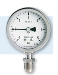Afriso Bourdon csöves nyomásmérő tiszta gáz alkalmazásokhoz product image