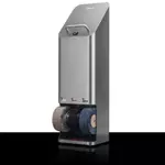 Hungaro Management Quadro cipőtisztító gép, króm, 38x34x127cm, 47kg, 150W (58-620) product image