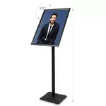 Hungaro Management Szabadonálló információs tábla, fekete, A2, 4,85kg (IT-blackA2) product image