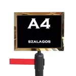 Hungaro Információs tábla arany fekvő, A4 (KITGA4F) product image