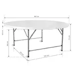 Kathy Ritmann összecsukható konferencia és rendezvény asztal product image