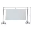 Hungaro Banneres oszlop króm, 14kg (KOK-banner) product image